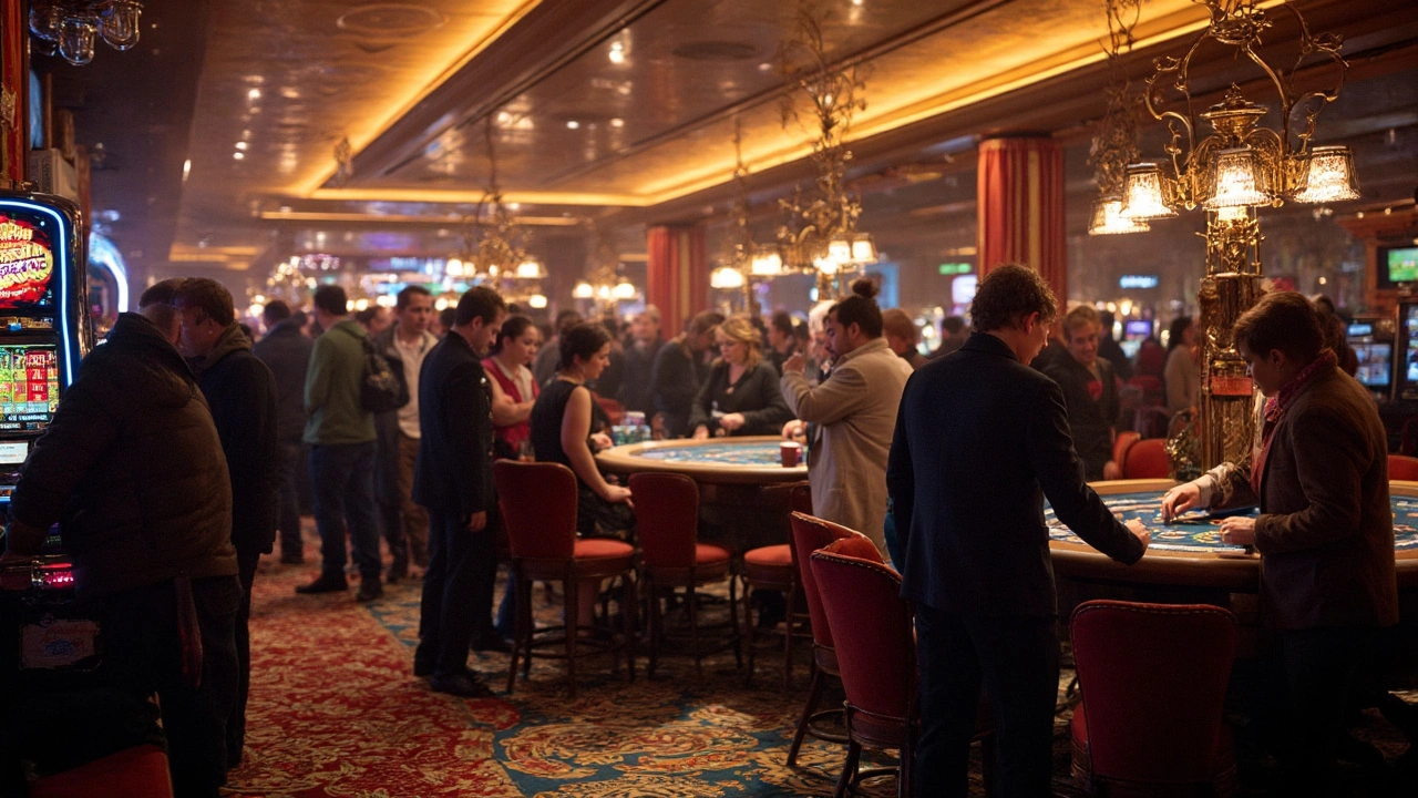 Co očekávat při návštěvě kasina
