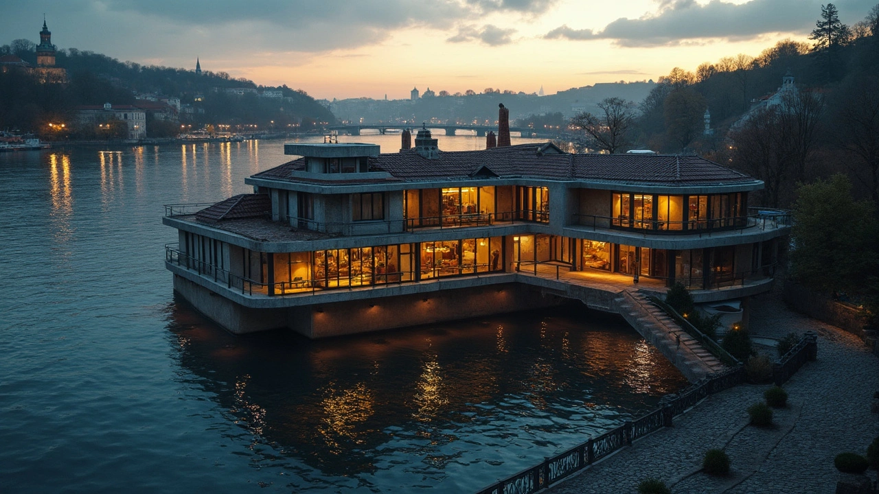 Kde najdete potápějící se dům z Casino Royale?